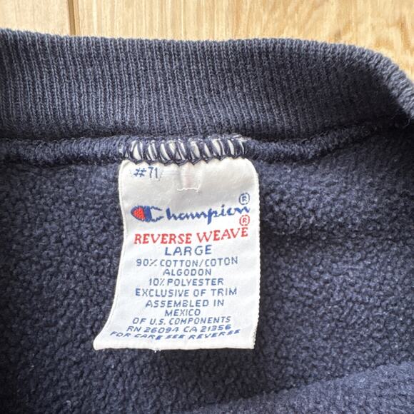 Vintage Vanderbilt Champion reverse weave sweatshirt - L - Picture 3 of 4